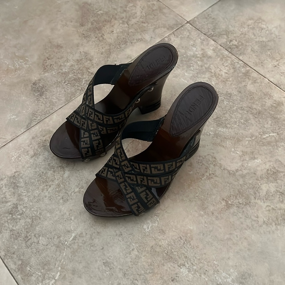 Fendi wedges